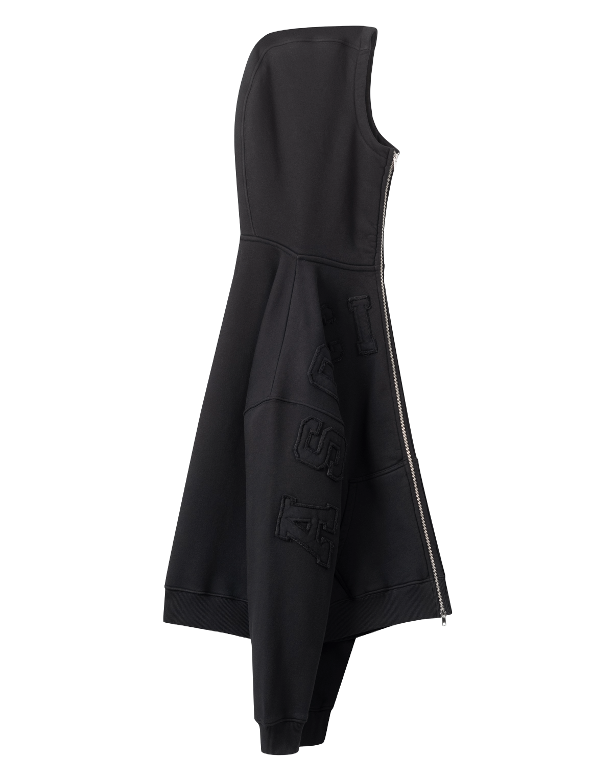 Asociación Zip Hoodie - Schwarz