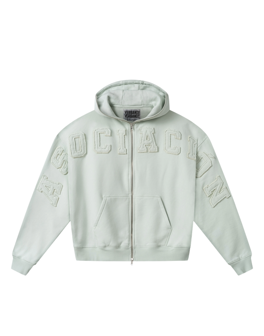 Asociación Zip Hoodie - Mint