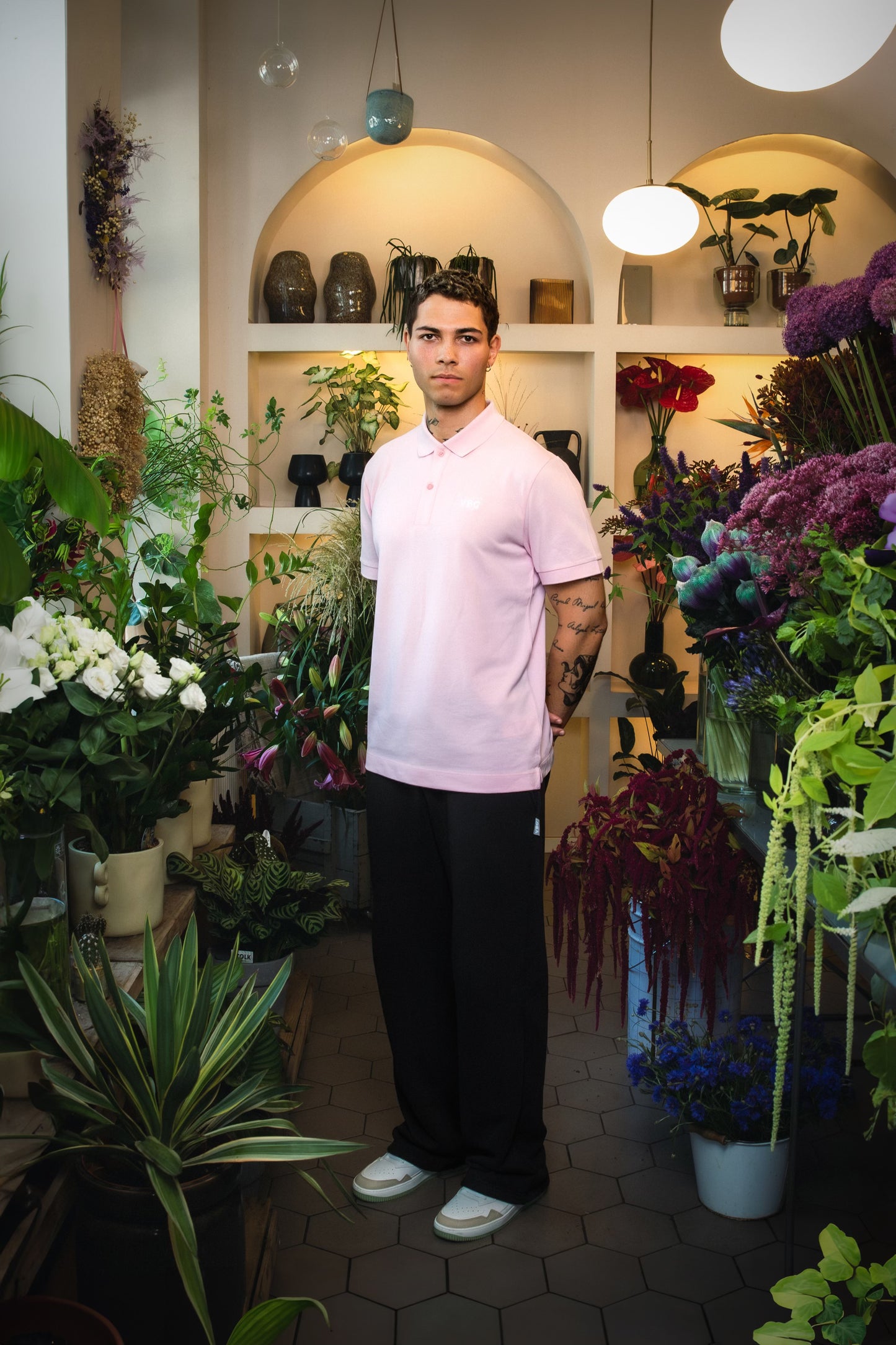 "Leaf Stitch" Polo - VBG