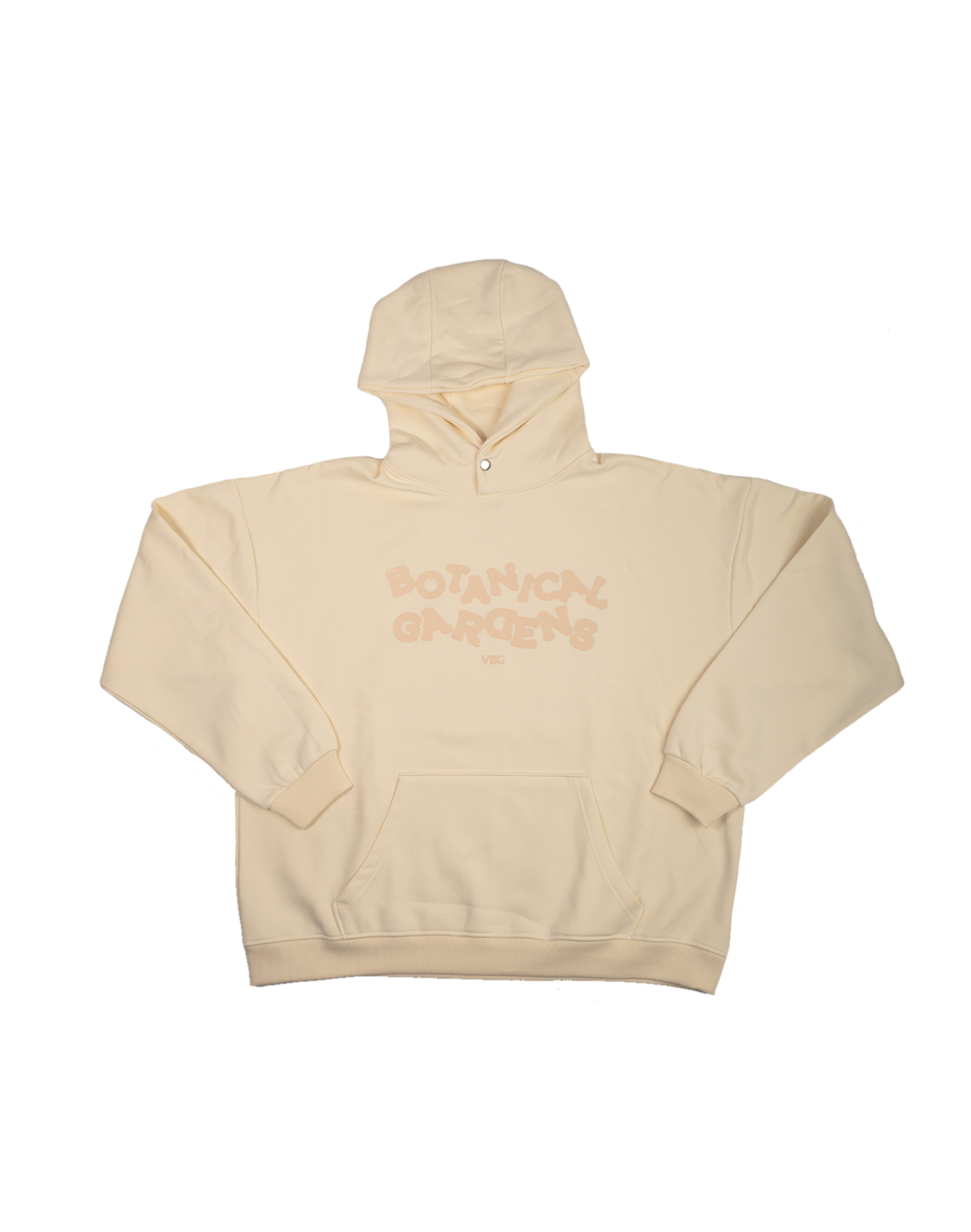 „Botanical Gardens“ Hoodie - Cream/Cream - VBG