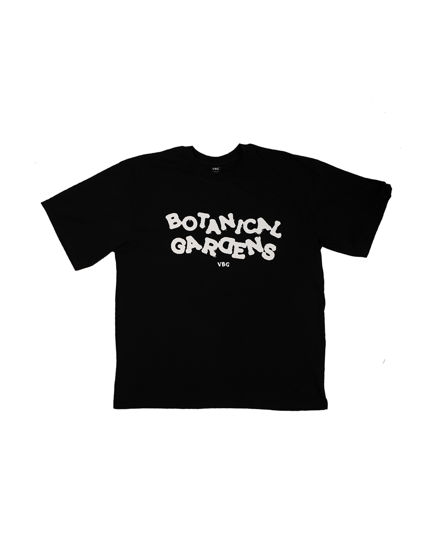"Botanical Gardens" T-Shirt - Black/White - VBG