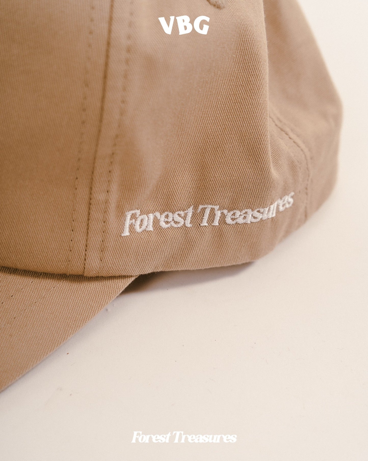 "Forest Treasures" Cap - Beige - VBG
