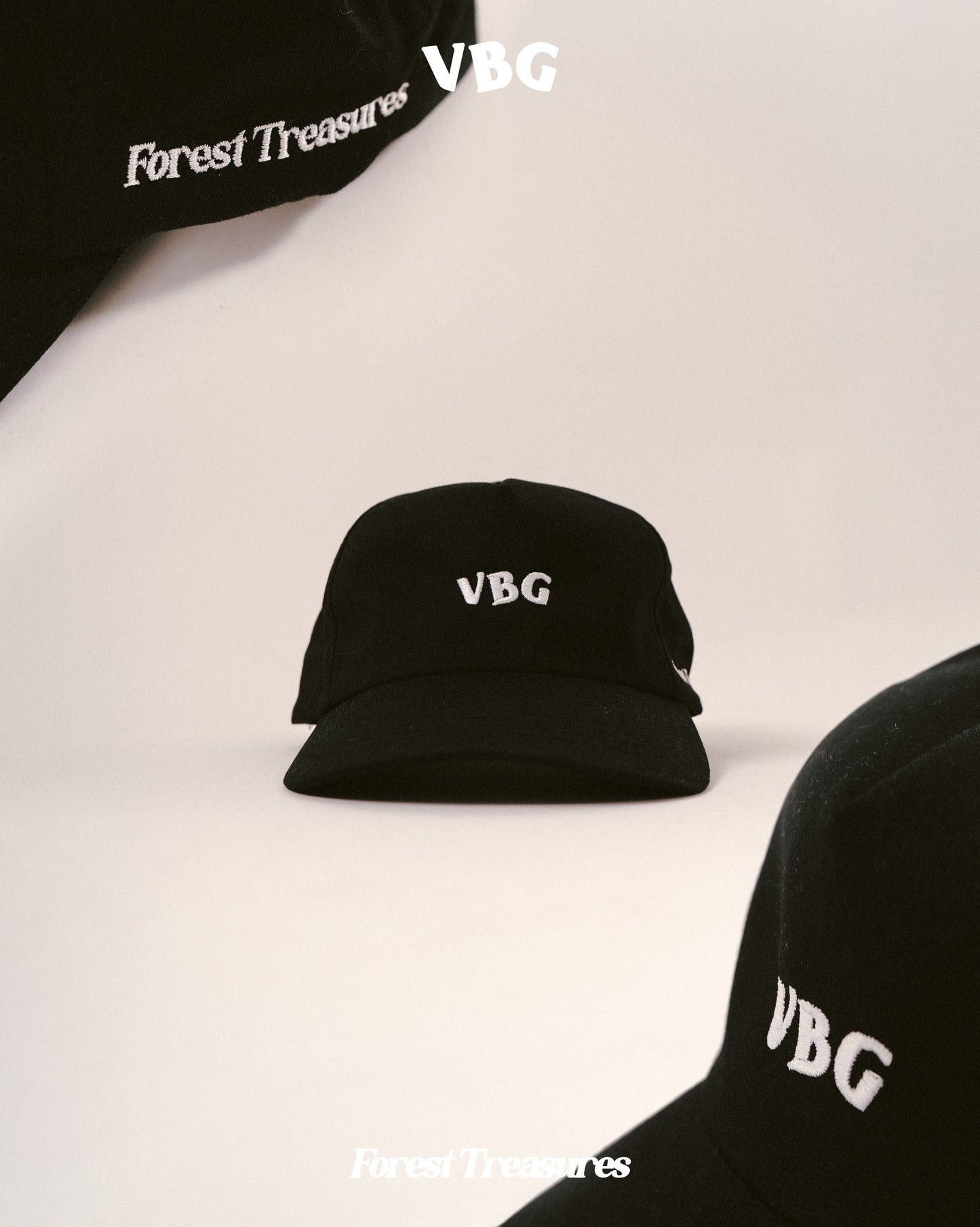 "Forest Treasures" Cap - Black - VBG