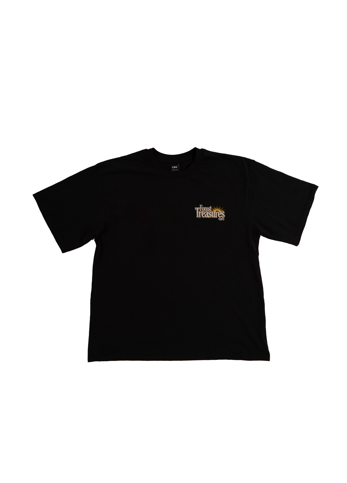 "Forest Treasures Logo" T-Shirt - Black - VBG