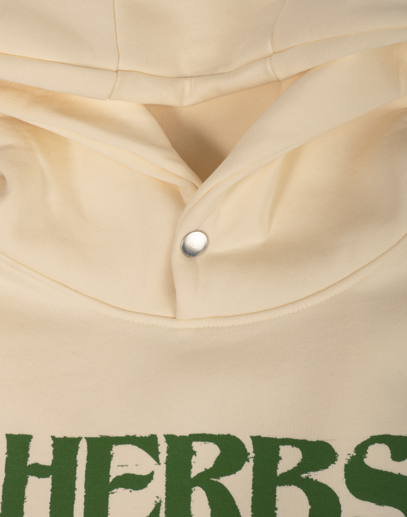 "Herbs" Hoodie - Cream/Green - VBG