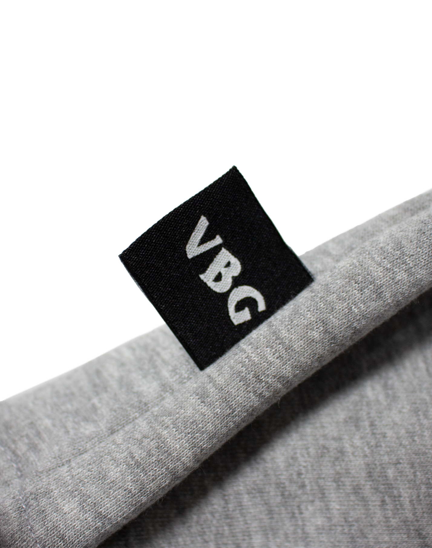 "Leaf Stitch" - Hoodie - Grey - VBG