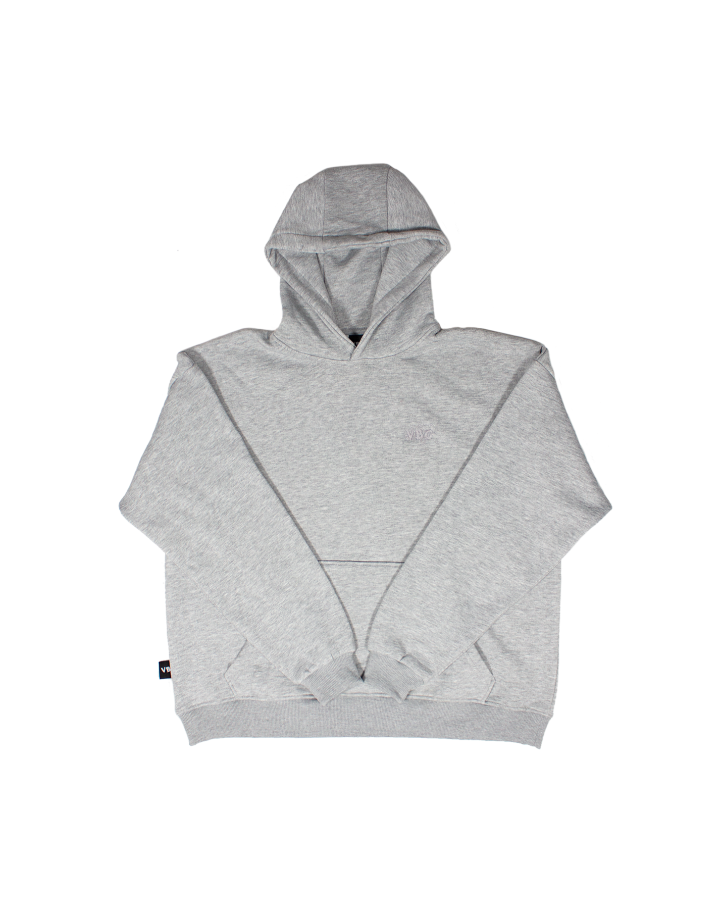 "Leaf Stitch" - Hoodie - Grey - VBG