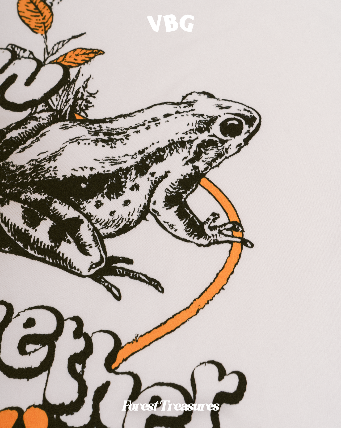 "Let's grow" T-Shirt - White - VBG