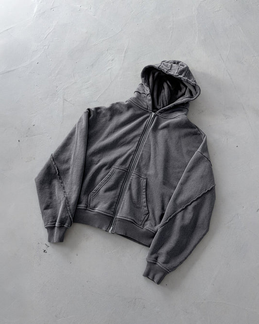 Enzyme Zip Hoodie - Grau