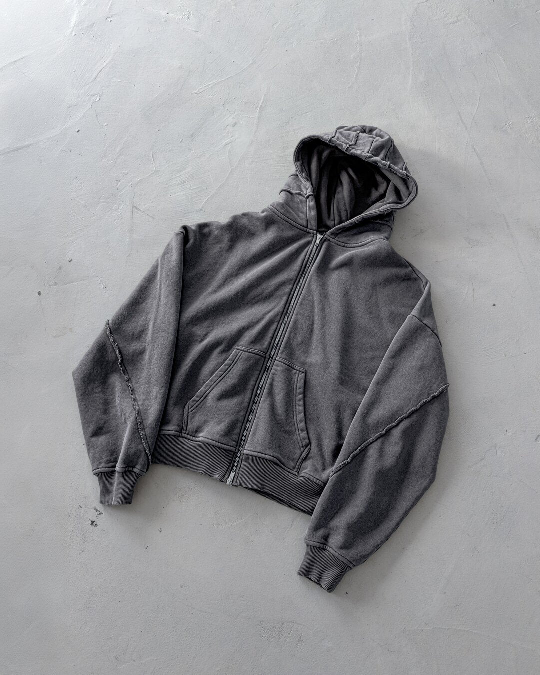 Enzyme Zip Hoodie - Grau