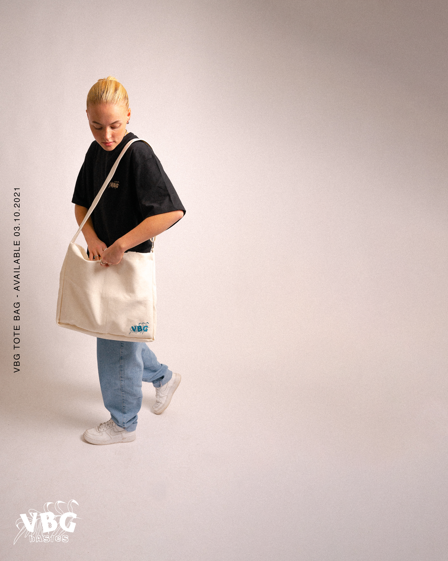 "Everyday" Bag - Natural - VBG