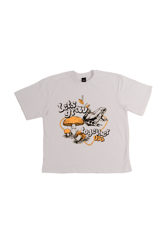 "Let's grow" T-Shirt - White - VBG