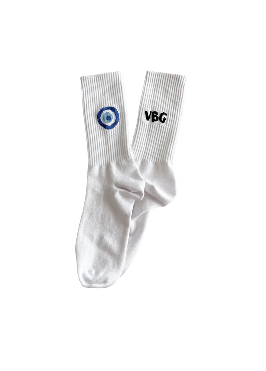 „Nazar“ Socks - Double Pack - White - VBG